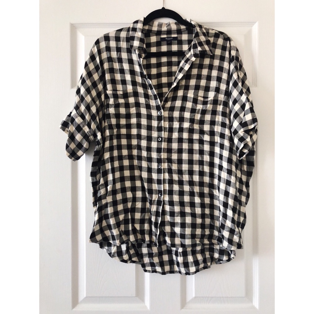 Madewell Gingham Courier Shirt